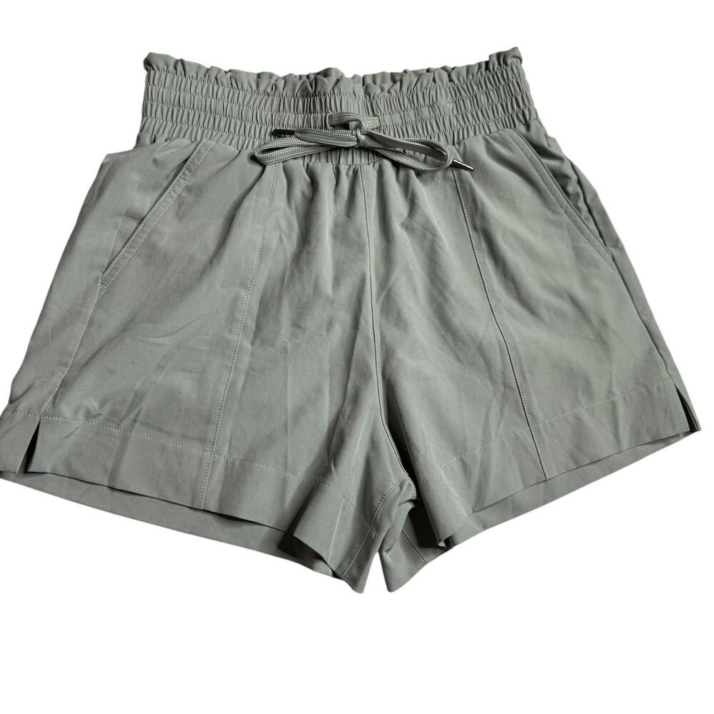Abercrombie-fitch Women's Green and Grey Shorts
